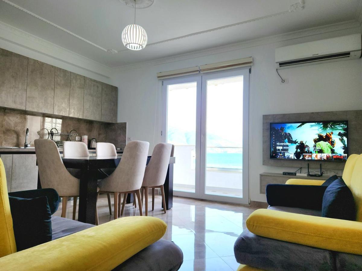 Panorama View Apt, 150M To Beach, 750M Lungo Mare Apartman Vlora Kültér fotó